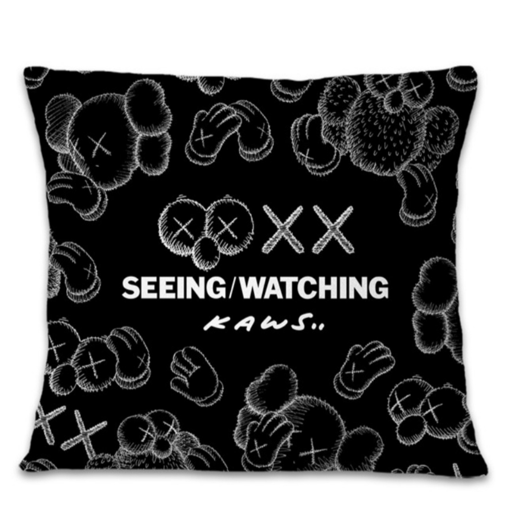 Kaws Style Pillow Covers